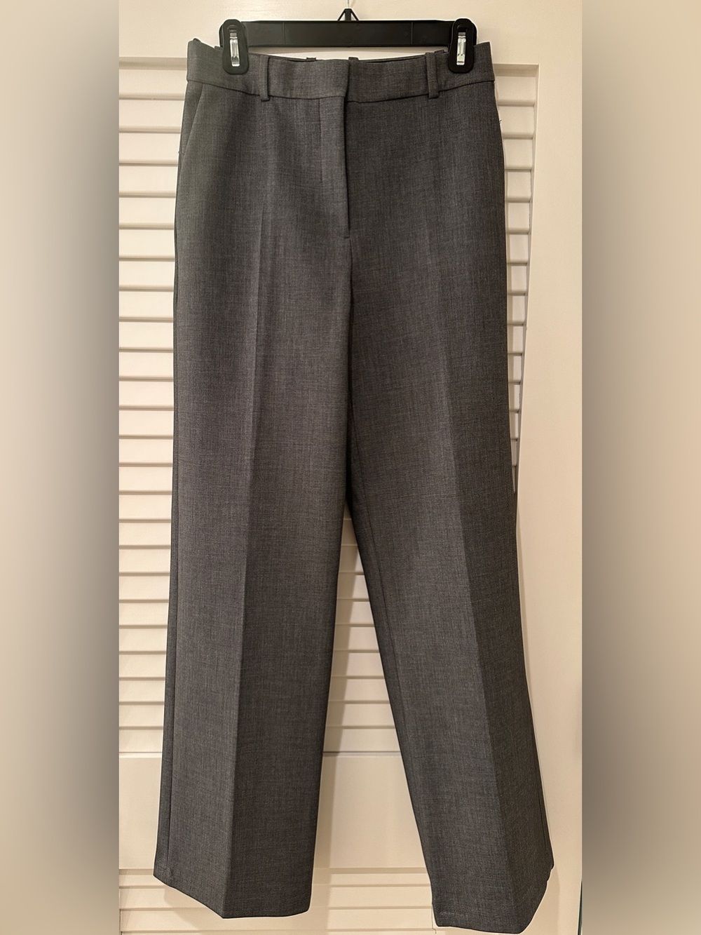 Aritzia Babaton Agency Pant Heather Charcoal Gray Size 4 NWOT